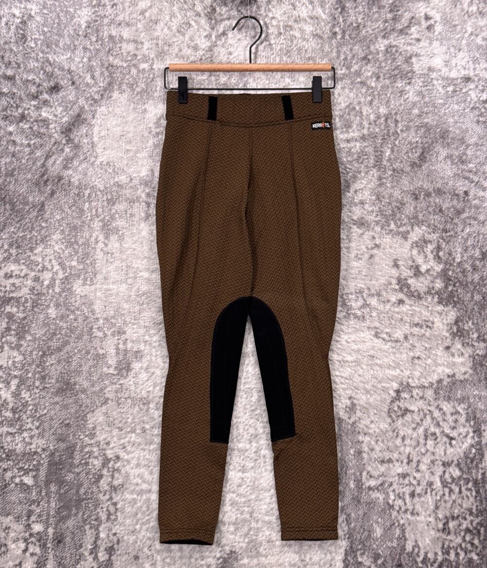 Kerrits Fleece Lite II Tight XS Womens Herringbone Riding Breeches